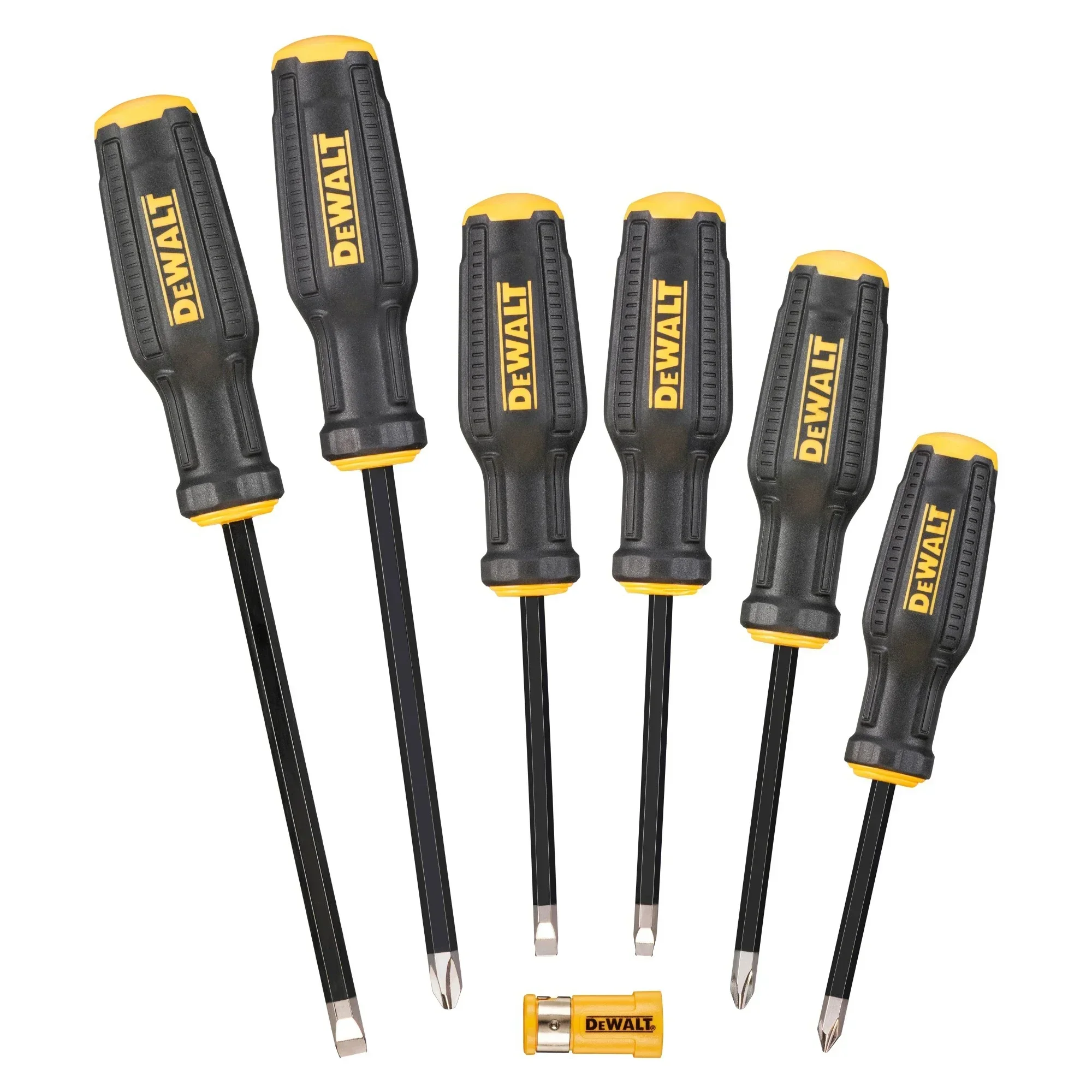 DEWALT DWHT62056-0 تلميح مفك مجموعة 6 قطعة تلميح عدم الانزلاق مقبض أداة اليد العملية مجموعة DWHT62056 #4