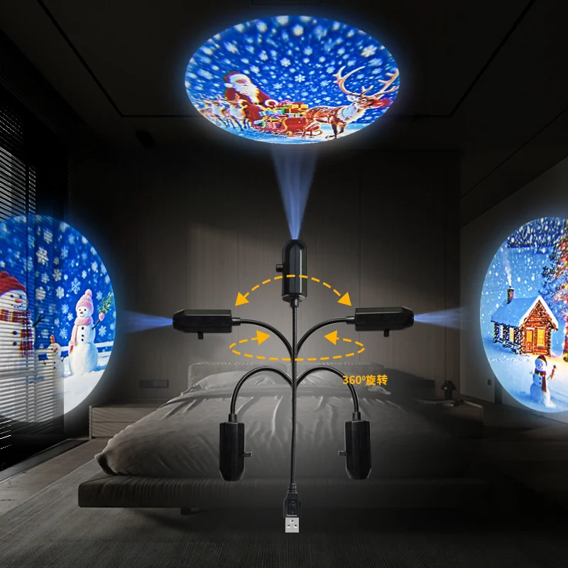 Christmas projector product demonstration