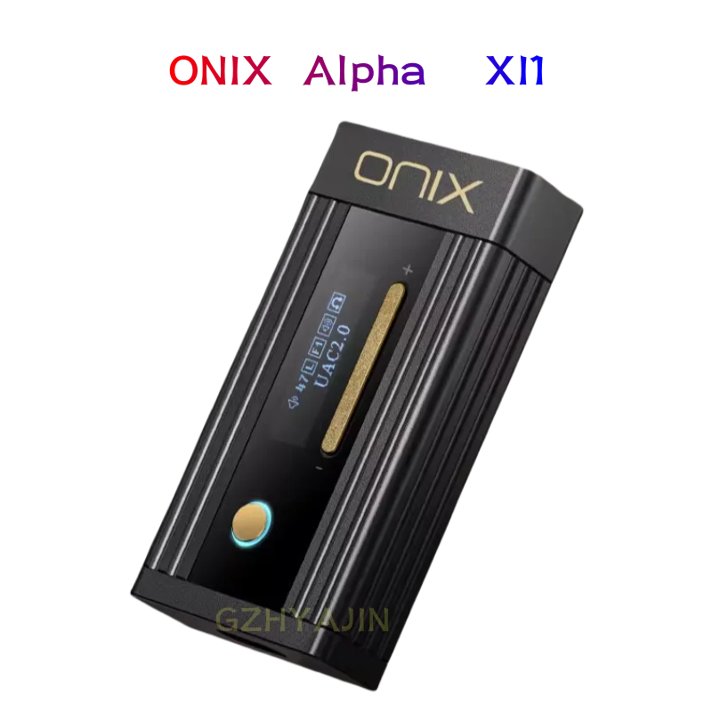 Imagem -06 - Onix-alpha Xi1 Amplificadores de Ouvido Decodificador Portátil para Telefone Celular Little Tail Android Apple Decodificador Hifi