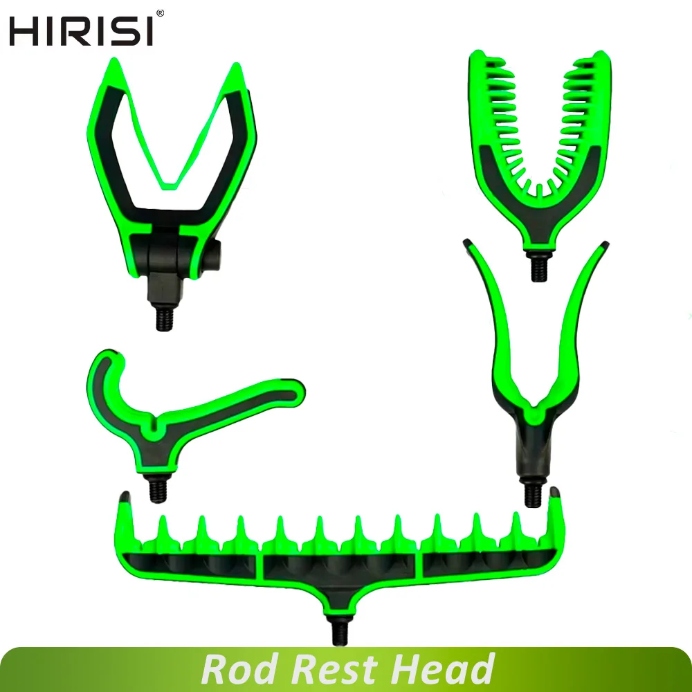 Hirisi Carp Fishing Rod Rest Head High Quality Pastic Gripper for Fishing Alarm and Buzz Bar AC401 Fishing Accessories