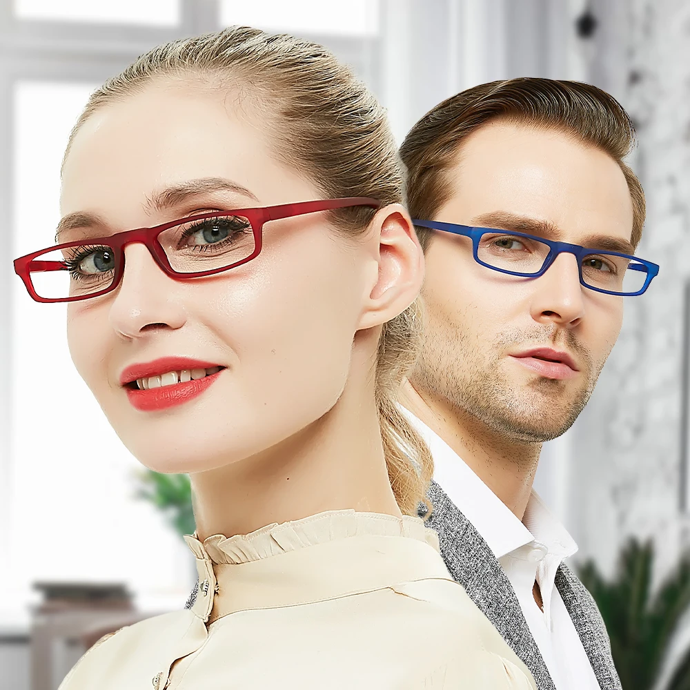 TR90 Frame Reading Glasses for Women Men Comfortable Optical Eyeglasses Hyperopia Glasses Eyewear Narrow Readers 1.0 1.5 2.0 3.0