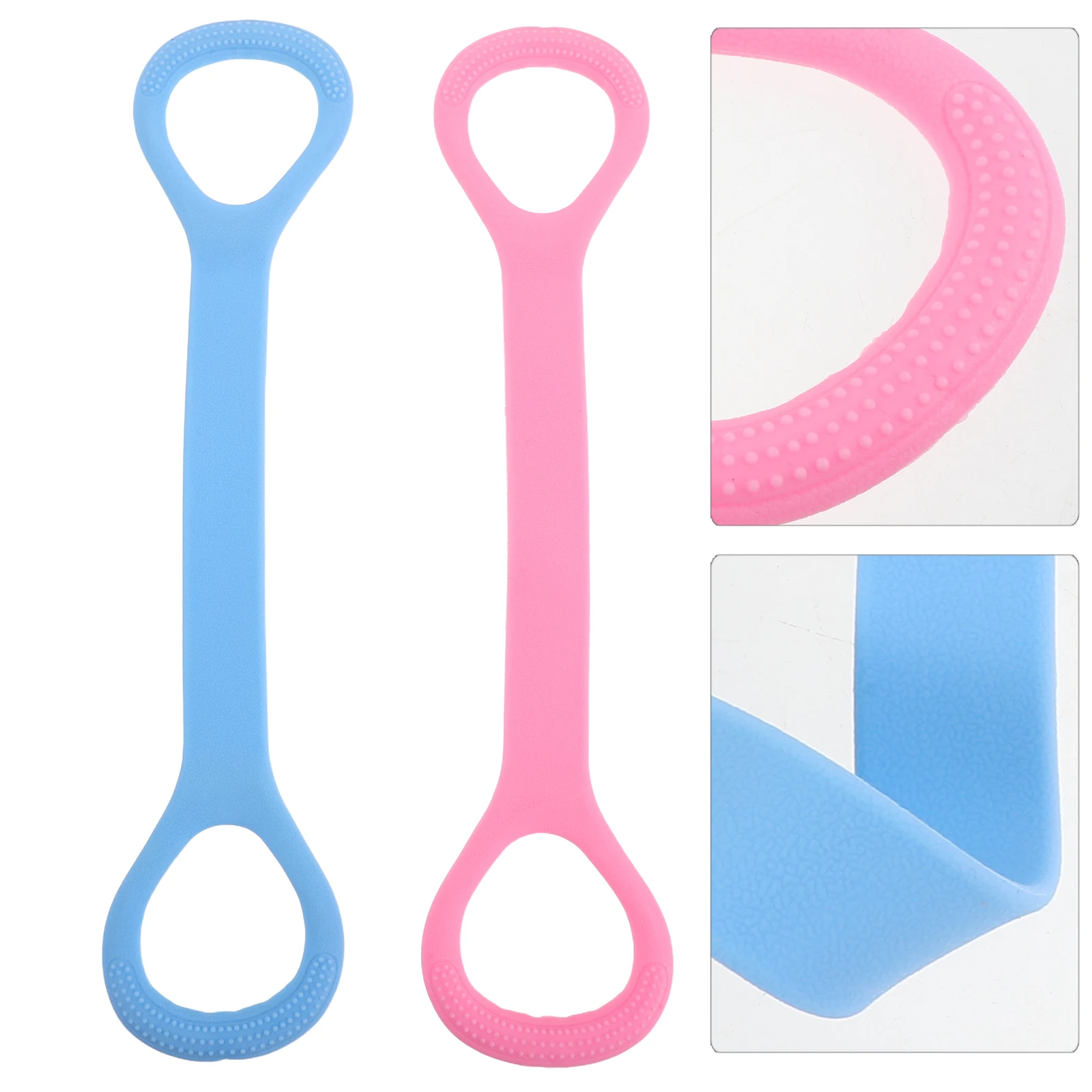 

4Pcs Yoga Resistance Bands Ergonomic Elastic Back Shoulder Support Stretch Bands for Women Yoga Stretch Fitness Exercise