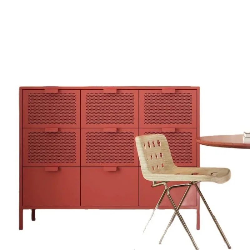 Drawer cabinet, multi-layer storage locker, tin cabinet