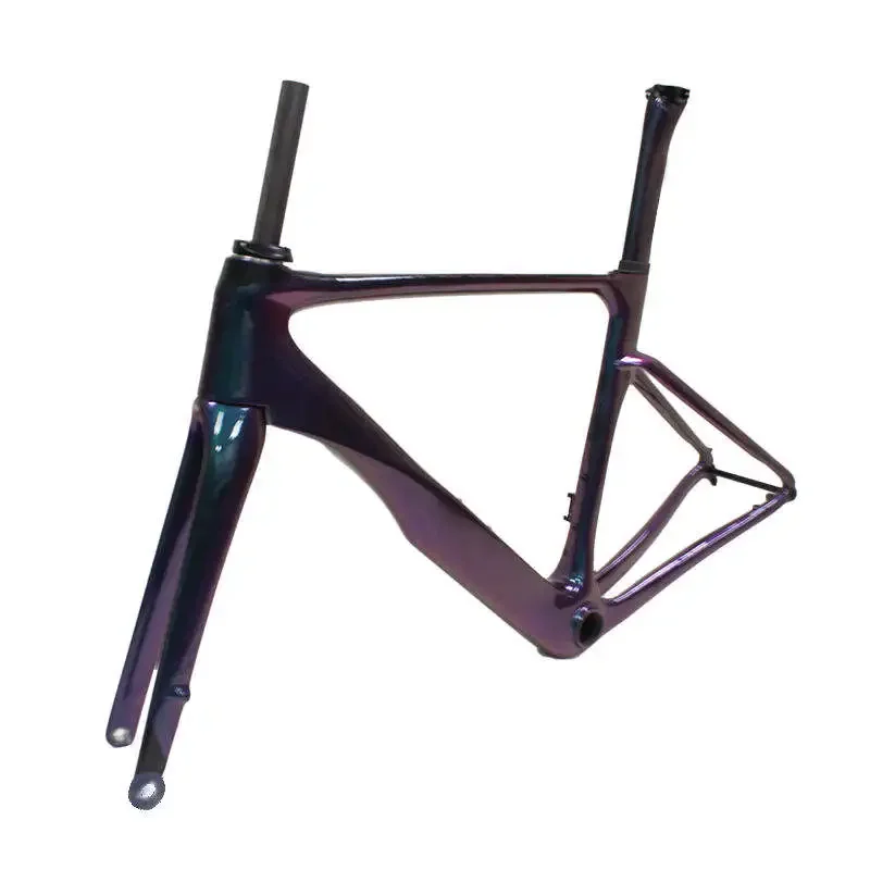 Roadbike Frame 46 49 52 54 56cm Carbon Road Bike Frame Disc Brake Carbon T700 All Internal Cable Road Custom Bicycle Frame