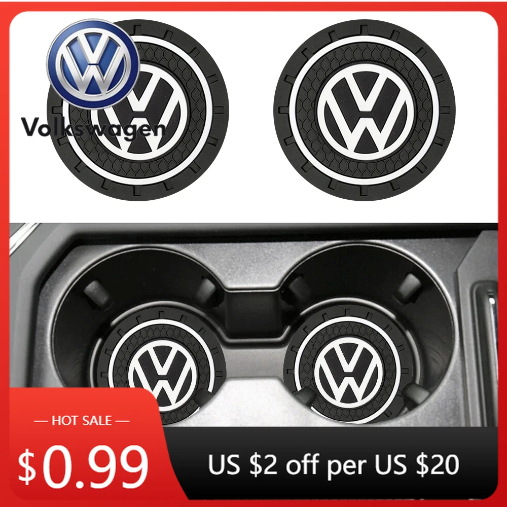 

Подстаканники для Volkswagen VW R GTI Golf Passat Tiguan GTD Polo Автомобильная подставка для чашки Высококачественная силиконовая подставка для воды Нескользящее сиденье Ma