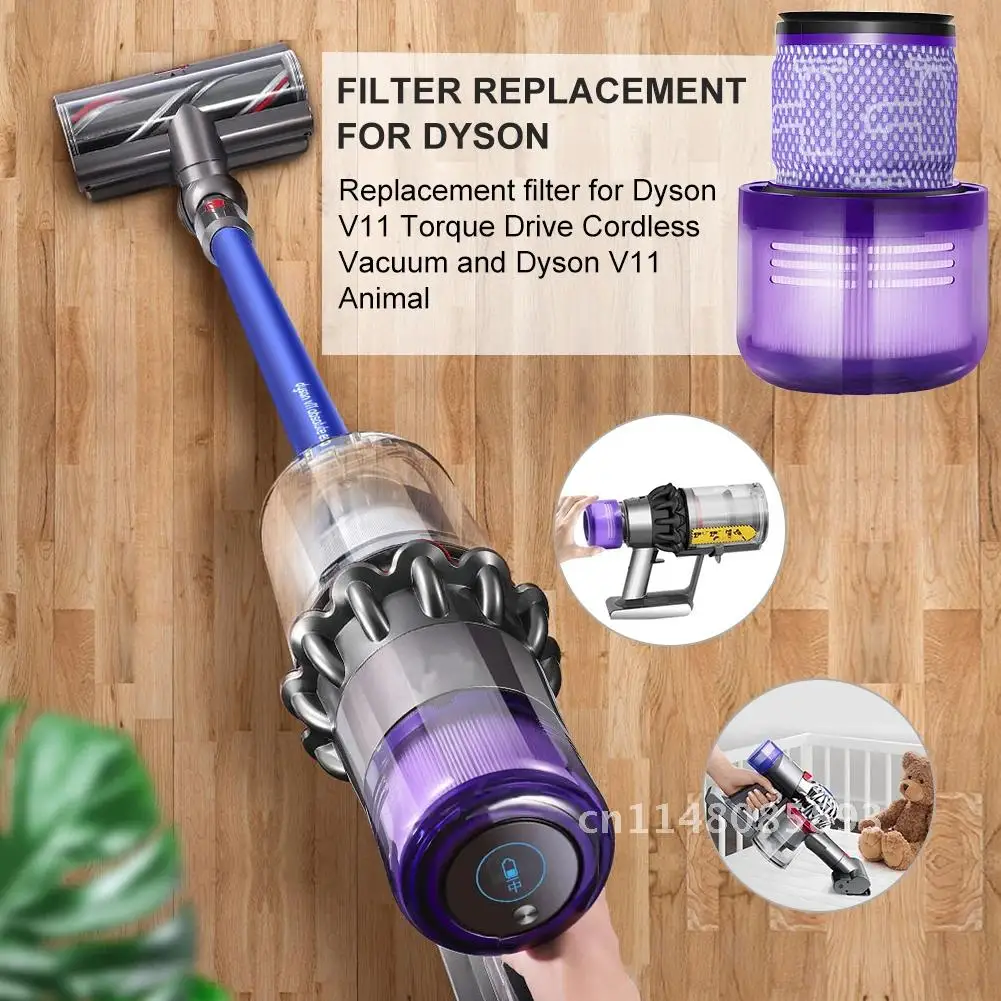 Washable Filter Unit for Dyson V11 V10 SV12 Cyclone Animal Total Clean Vacuum Cleaner Filters Spare Parts Replace Accessories