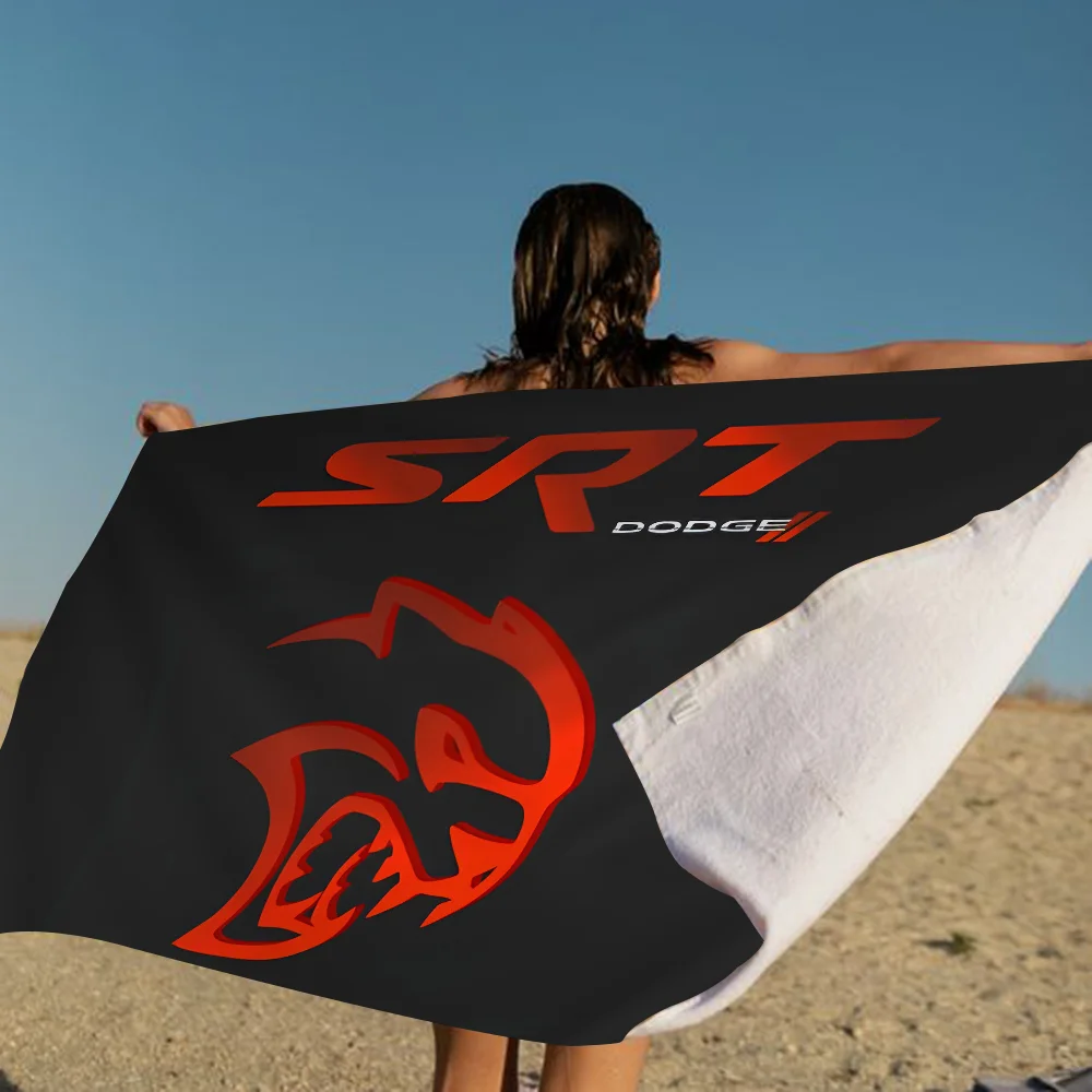 SRT Hellcat Demon Dodge Challenger  Racing Towel MicrofiberAbsorbent Quick dry Soft Yoga Swimming Resort Mountain Climbing Towel