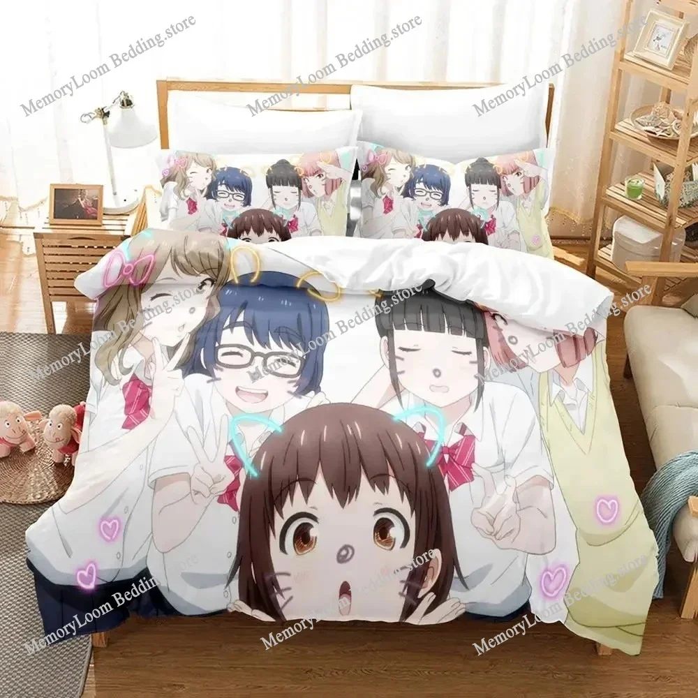 Anime Girls Ippon Again Bedding Set Duvet Cover Bed Set Quilt Cover Pillowcase Comforter king Queen Size Boys Adult Bedding Set