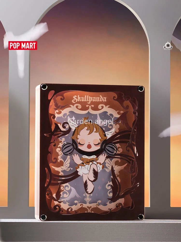 

POP MART SKULLPANDA Manga Collection Sculpture Light Monochrome Color Light Peripheral Gift Collection Kawaii Doll Mystery Box