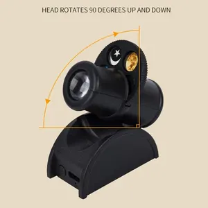 USB -Mondprojektionslampe, Projektorplanet, Austausch, LED -Nachtlicht, Erdkonstellation, Hintergrundatmosphäre, Wandlampen 6 Hauptverkäufe kurzer Mond - №5