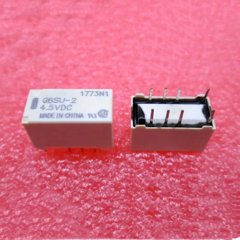 

NEW relay G6SU-2 4.5VDC G6SU-2-4.5VDC G6SU2 4.5VDC DC4.5V 4.5V DIP8