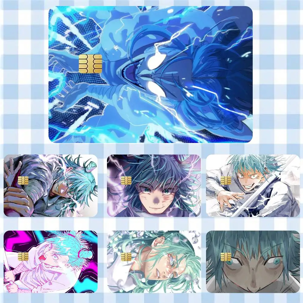 

Kashimo Hajime J-Jujutsu Sticker Film Tape Skin for Credit Card Debit Card Waterproof Stickers Cartoon