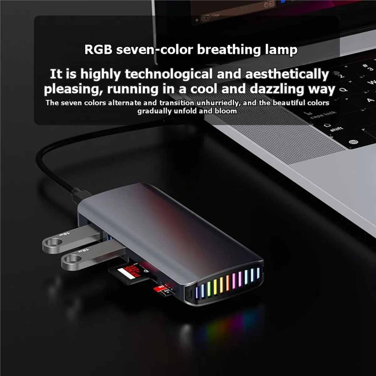 618 Mega Sale M.2 Expansion Dock NVMe HUB External Hard Drive Enclosure 10Gbps SSD Case for M2 Solid State Drive A-C Line