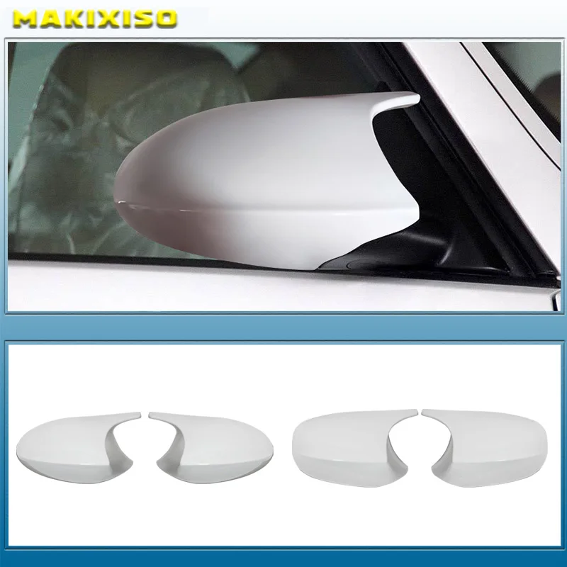 

For BMW 1 3 series E87 E81 E82 E90 E91 E92 E93 1 Pair Rear View Side Case Trim ABS Carbon Fiber Style Car Rearview Mirror Cover
