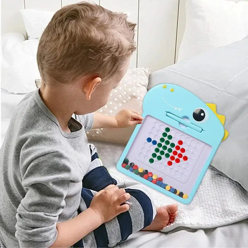 Magnetic Doodle Board Creative Magnet Pen Doodle Board Fun Magnetic Drawing Board Toys For Girls Boys 3 Early Education Doodle