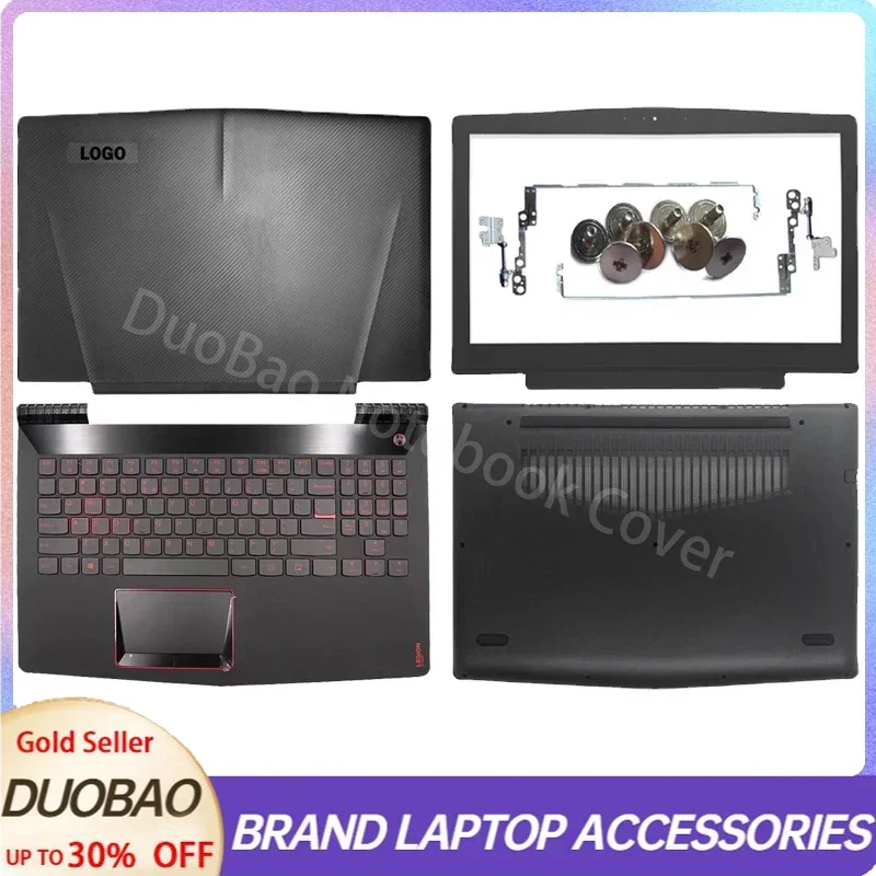 

For Lenovo Legion Y520 R720 Y520-15 R720 -15 Y520-15IKB R720-15IKB Laptop LCD Back Cover/Front Bezel/Hinges/Palmrest/Bottom Case