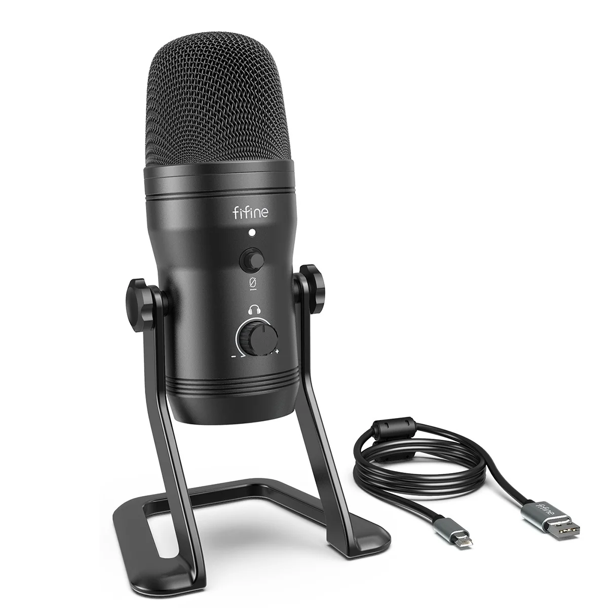 New USB Recording Microphone Computer Podcast Mic for PC/PS4/Mac,Four Pickup Patterns for Vocals,Gaming,ASMR,Zoom-class(K690)