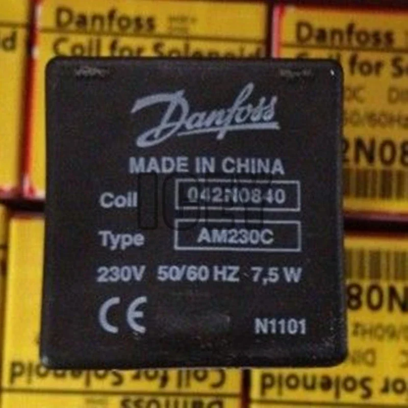 

Danfoss Solenoid Valve Coil 042N0840 TYPE AM230C 7.5W Internal Diameter 10mm