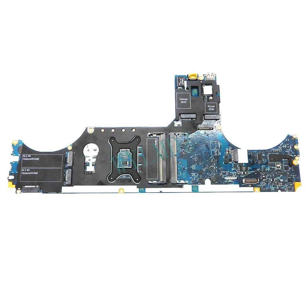 LA-H281P Laptop Motherboard For Dell Precision 7740  E-2276M CPU Notebook Mainboard PN: 0MPVGK 100% Full Tested OK