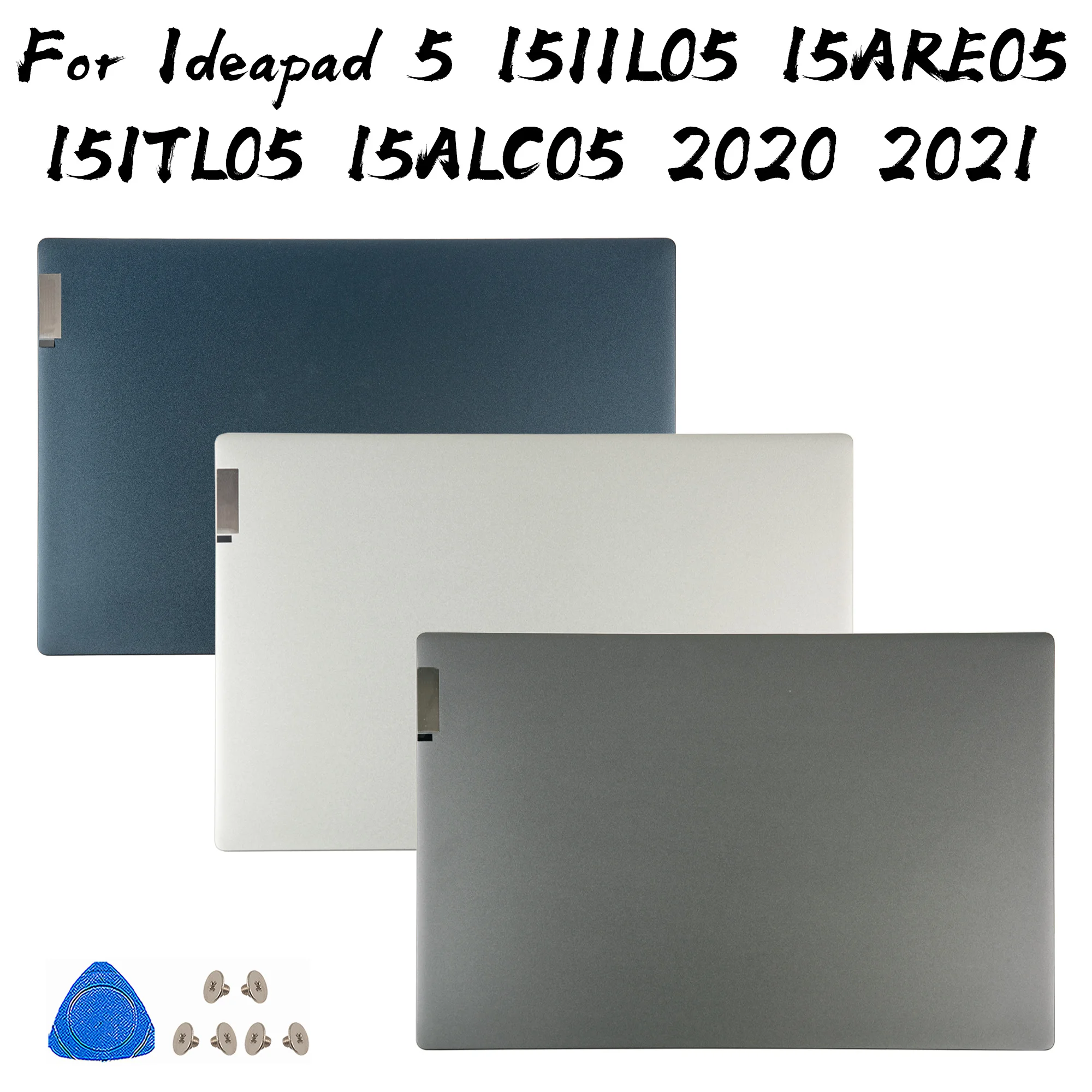 New Cover For Lenovo Ideapad 5 15IIL05 15ARE05 15ITL05 15ALC05 2020 2021 LCD Back Front Bezel Rear Lid Top Bottom Case Replace