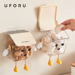 UFORU Kitchen onion ginger and garlic storage box shelf punching wall hanging basket seasoning storage basket