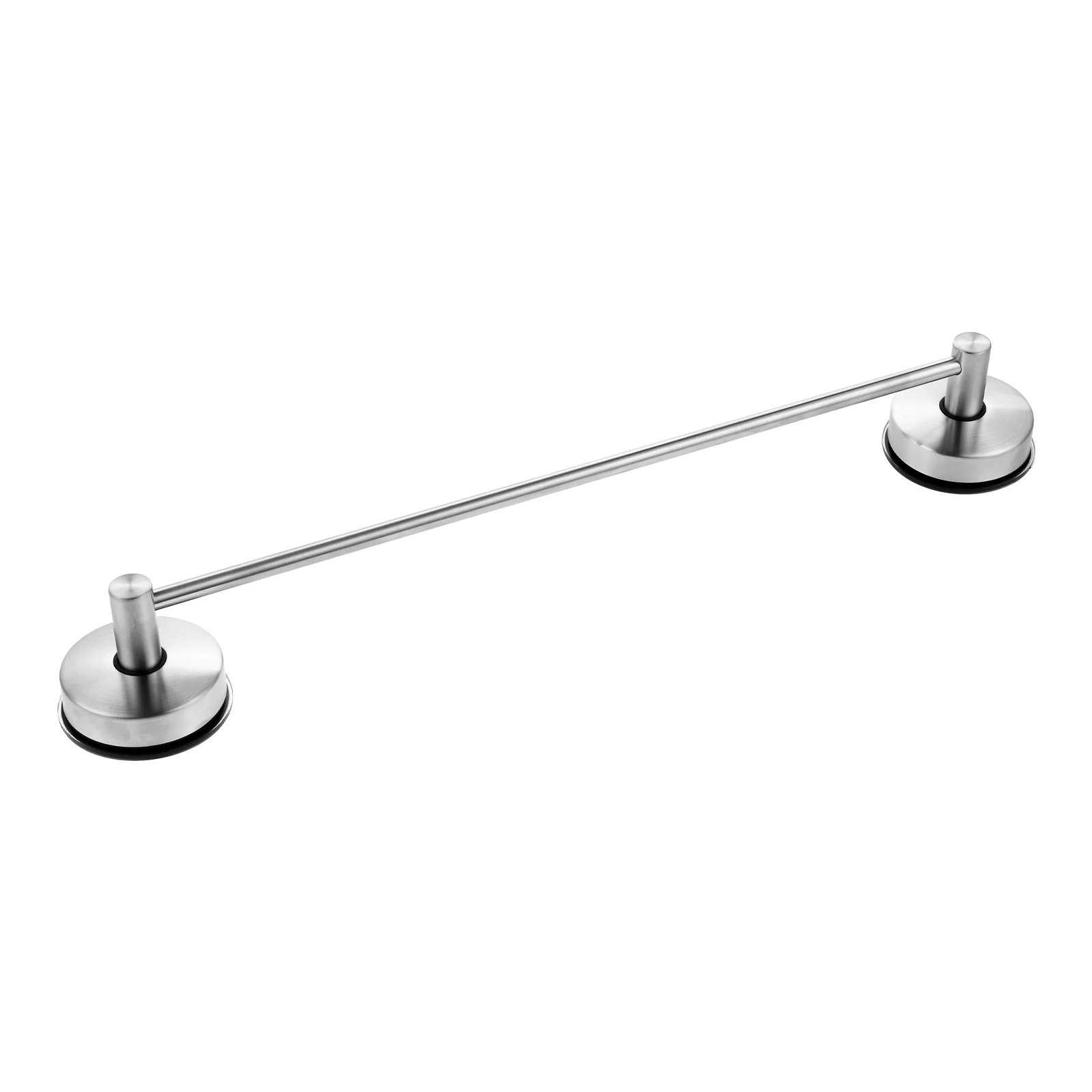 1Pc Aspirazione Portasciugamani Bar Doccia Singola Argento 428/550mm Misura Per Il Bagno Portasciugamani Impermeabile Scarico Scarpiera Doccia