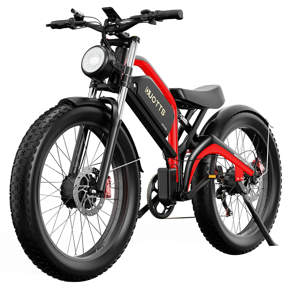 DUOTTS N26 Electric Bike 750W*2 Motors 55km/h Max Speed 26“ Inflatable Tires 48V 20Ah 120-150km Range DYISLAND hydraulic brake