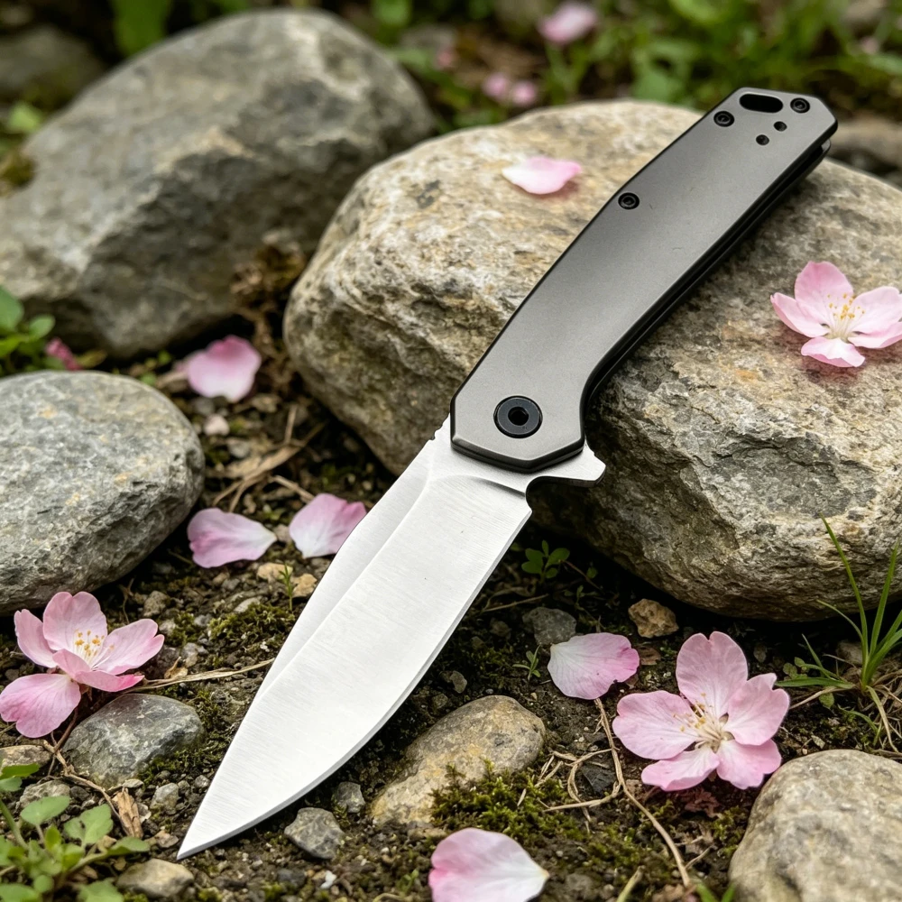 1405 High Hardness Pocket Folding Knife Outdoor Hiking Travel Camping Fishing 8Cr13MoV Blade Practical Fruit Knife