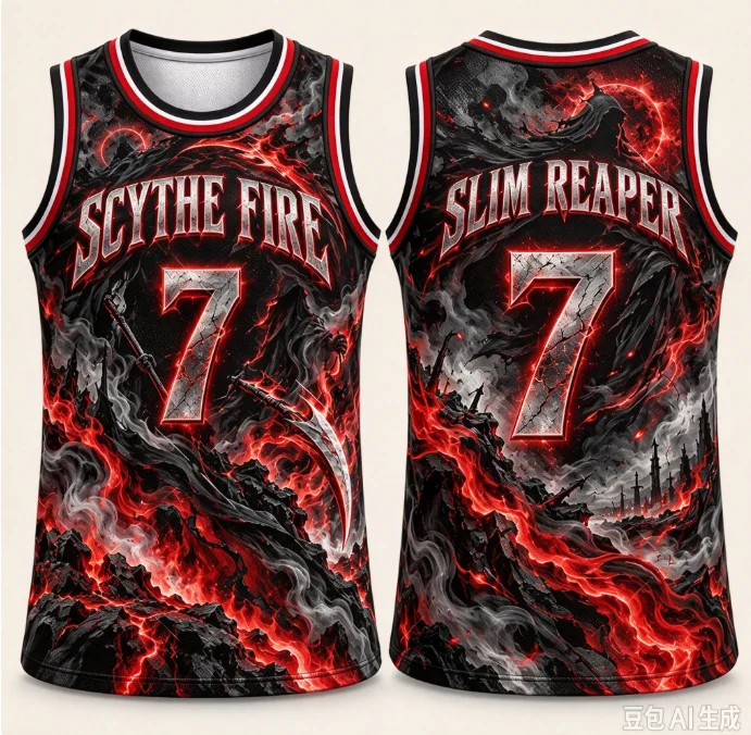 26-27 Men Fantasy Graphic Basketball Jersey Splashman Alien Prodigy The King Slim Reaper Sleeveless Mesh Sports Kids Tank