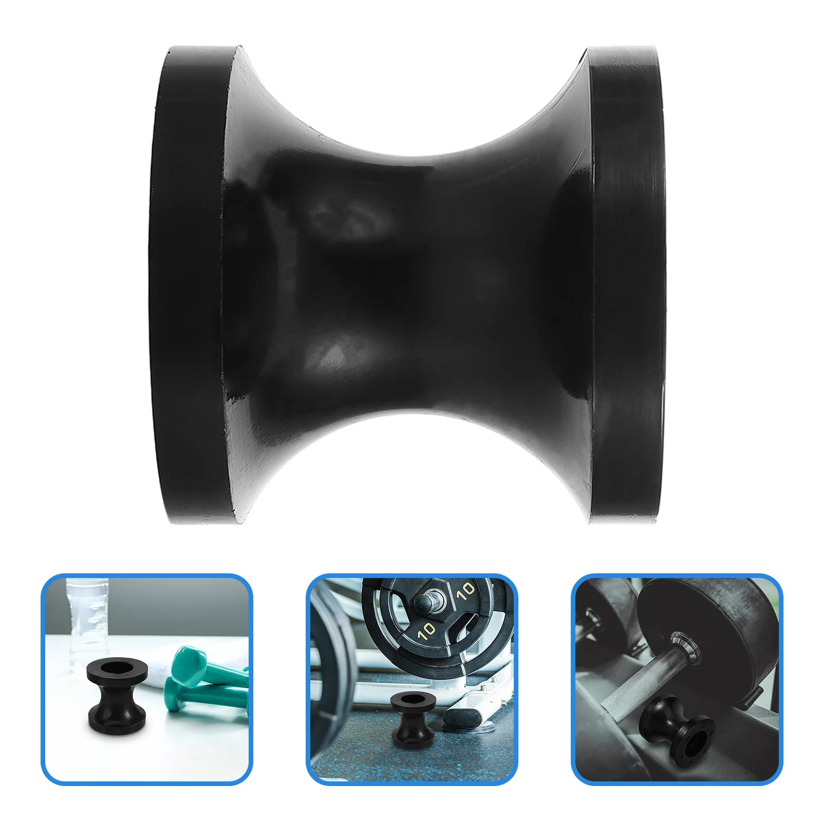 

Fitness Equipment Accessory Plastic Durable PP Swivel Wheel Replacement Pulley for Exercise Bike Rowing Machine Gym Equipment