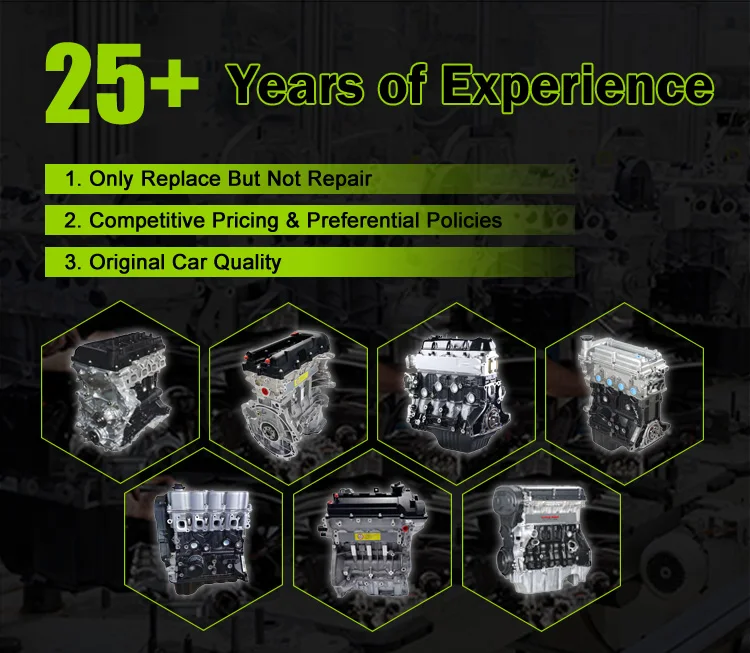 Factory Direct G4FG Bare Engine 1.6L Long Block For Hyundai Elantra IX25 KIA KX3 Accent 5 Rio Solaris Creta