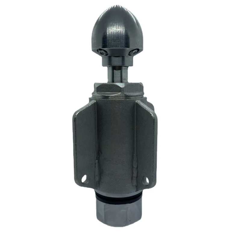 3/4 Inch Inner Thread Rotating Nozzle 40~250l/min High-pressure Dredging Vehicle Nozzle Ceramic Core Pipeline Dredging Nozzle