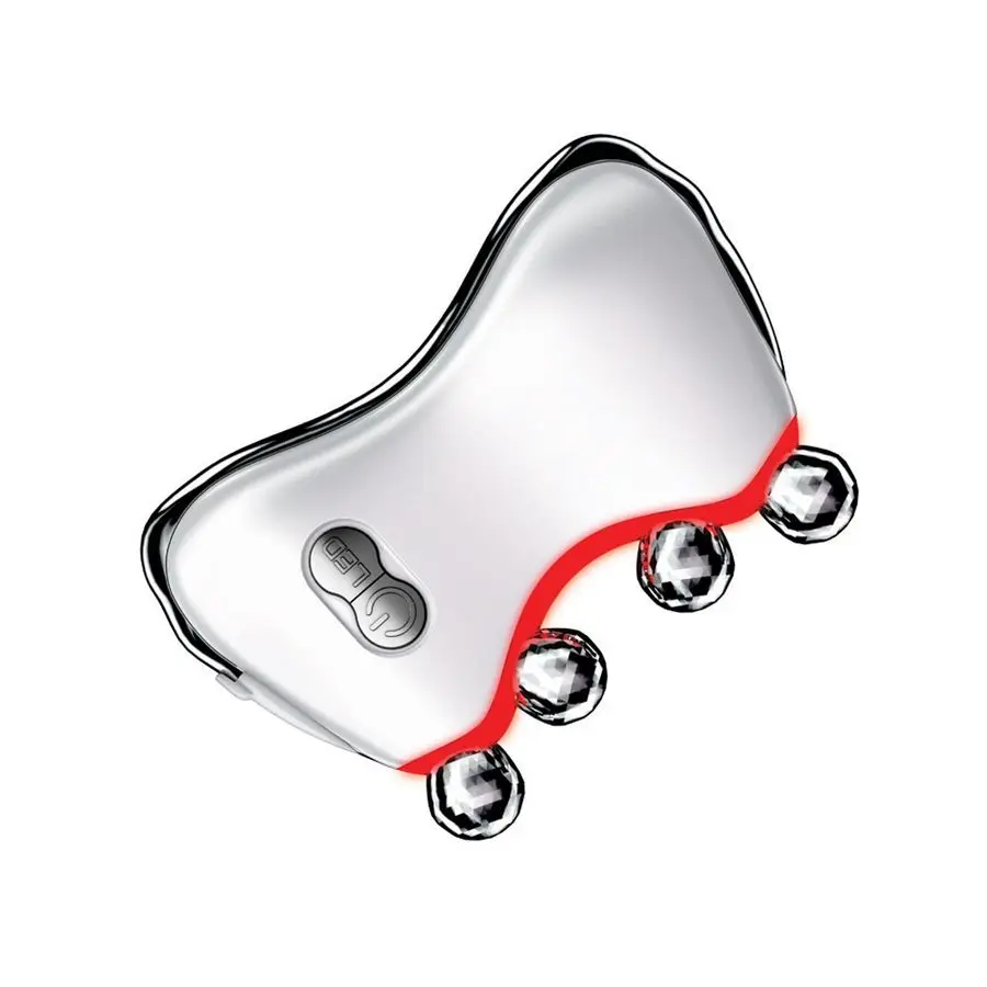

LED Gua Sha Device, Gua Sha Facial Tool with Heat and Vibration, Face Massager for AntiAging Wrinkles Puffiness Skin Rejuvenatio
