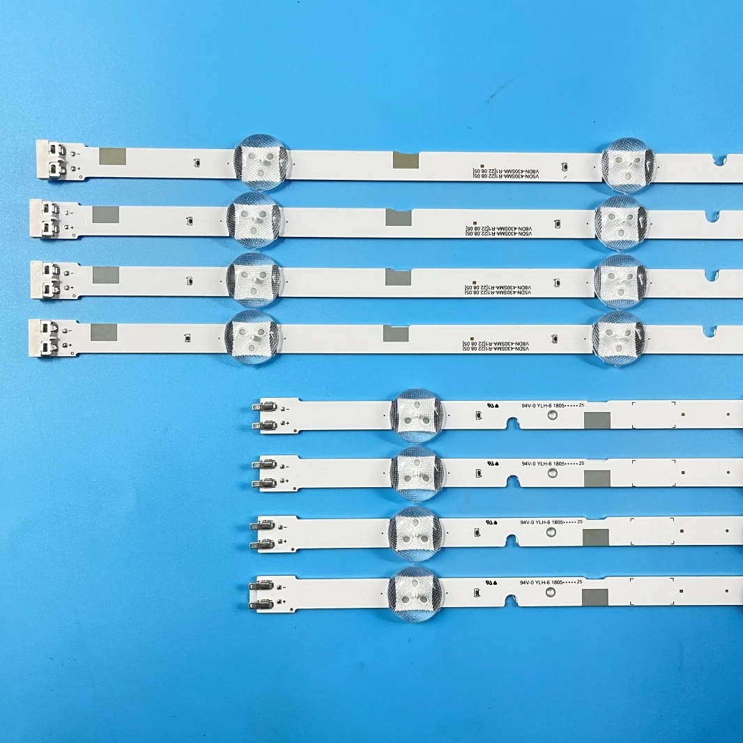 Светодиод подсветка V8DN-430SMA-R1 V8DN-430SMB-R1 для 2015 SVS43 FCOM FHD DOE B UE43N5000AU UE43N5100AU UE43N5300AU Ua43n5100