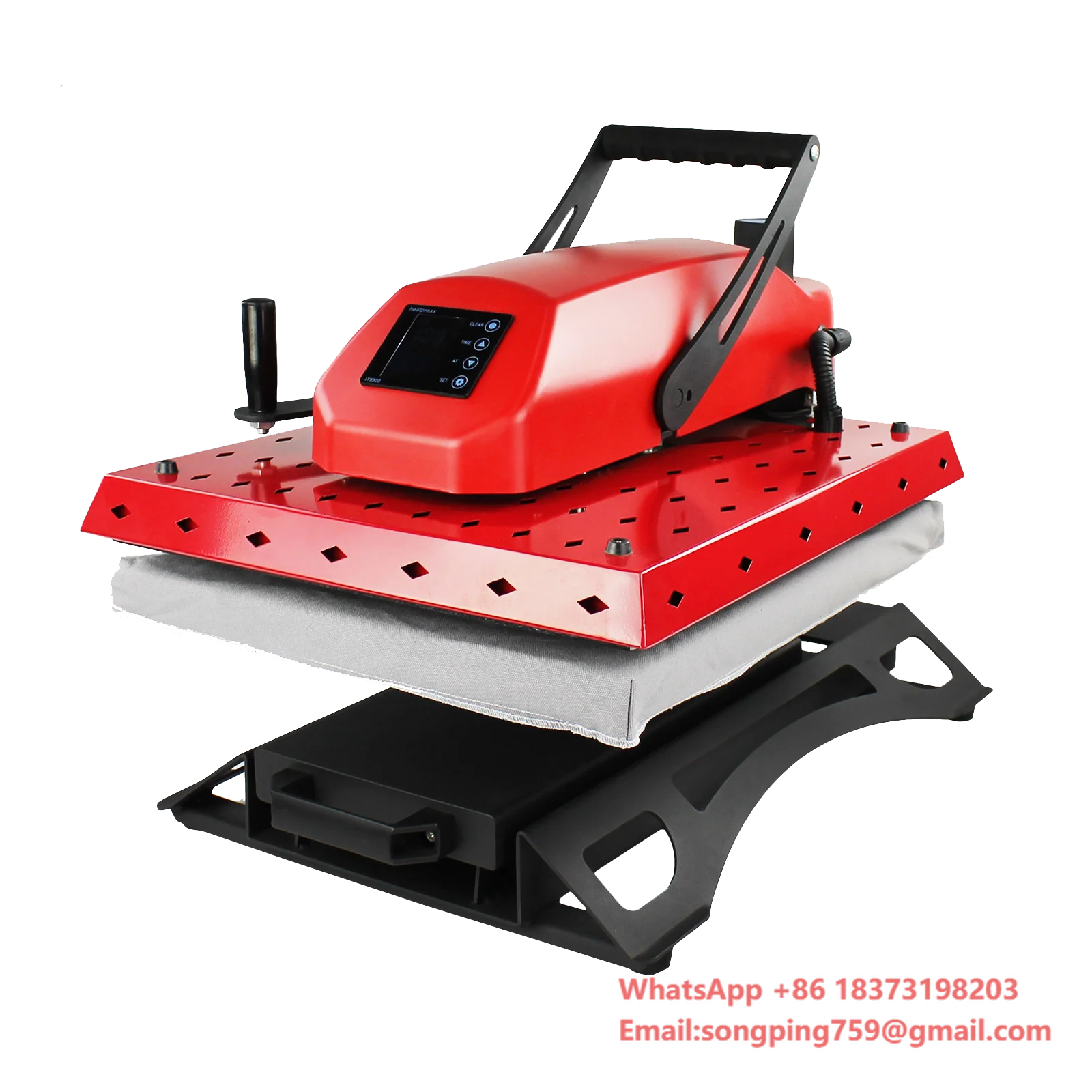 

Прямая продажа с фабрики, ручная распашная выдвижная футболка, печатная сублимационная термопрессная машина