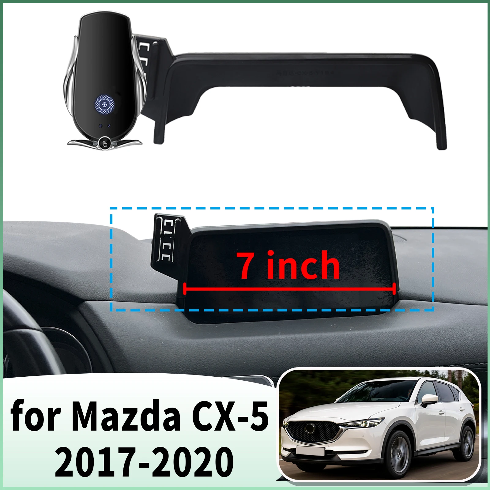 

fit for Mazda CX-5 2017 2018 2019 2020 CX5 KF Specific Dashboard Navigation Phone Holder Mount Design Car​​ accessoires