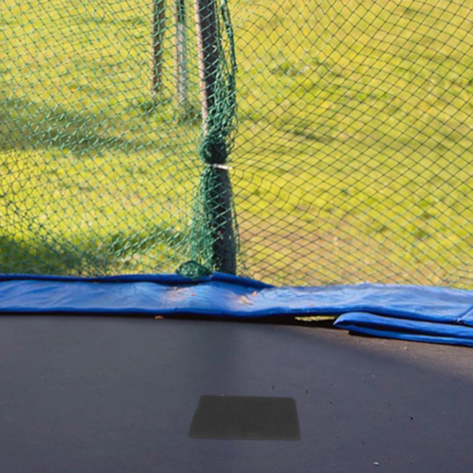 

6 Pcs Easy-To-Use Self-Adhesive Trampoline Repair Patch Kit For Holes And Tears In Trampoline Mats Circle Square Rectangle