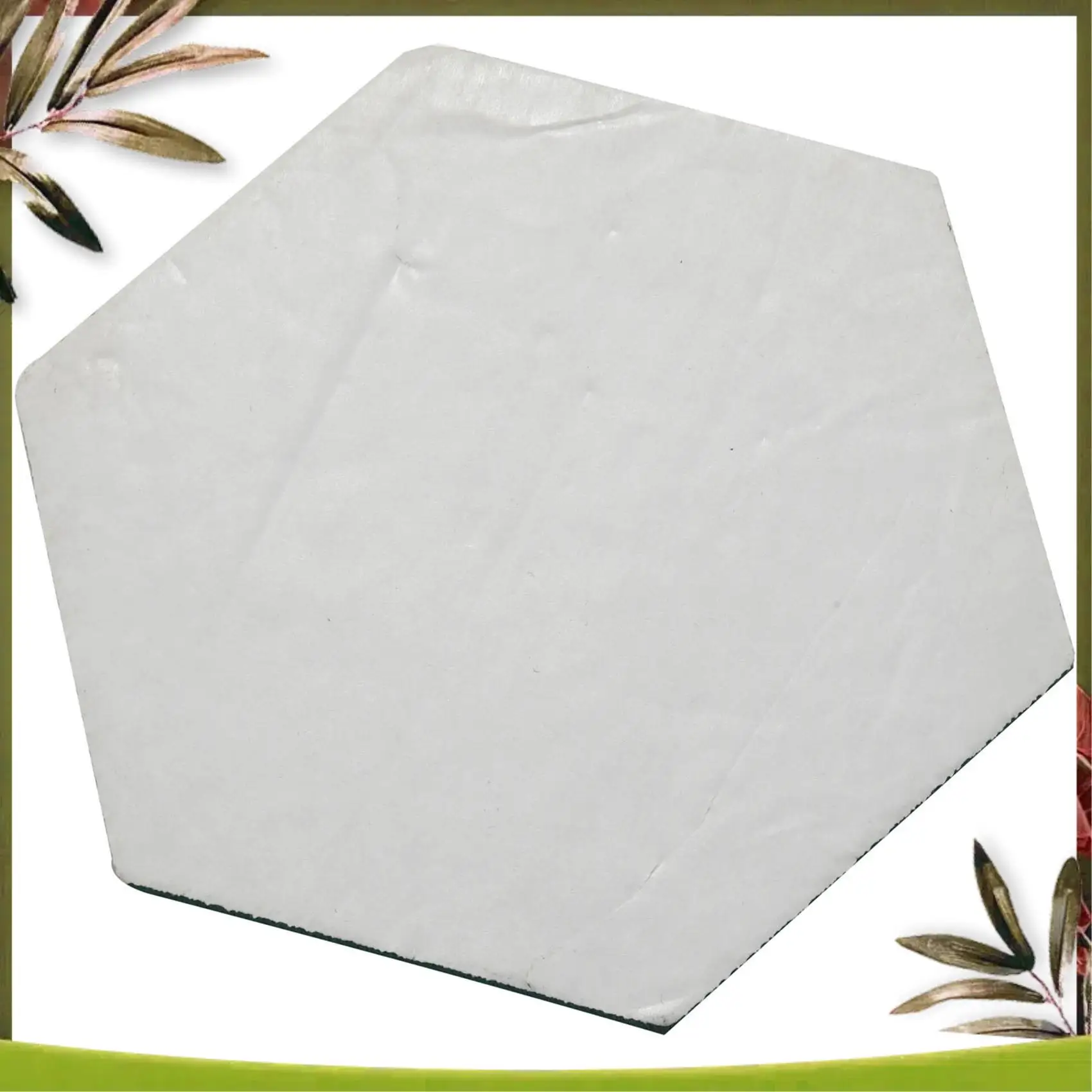 New-10Pcs/Set Hexagon Felt Board Hexagonal Felt Wall Sticker Multifunction 3D Decorative Home Message Board Green Series