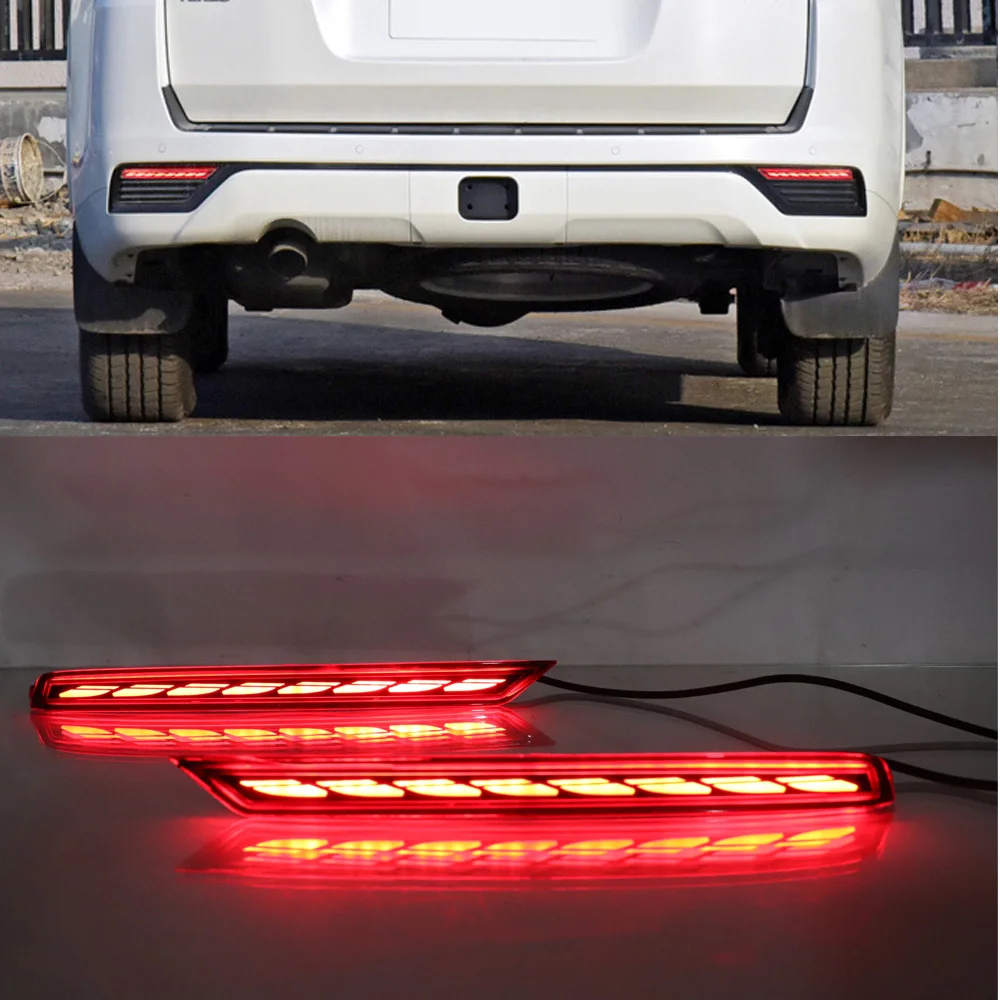 Land Cruiser 300 2022 3 Function Rear Bumper Guard Brake Light Fog Lamp For Toyota LC300 FJ300 Accessories