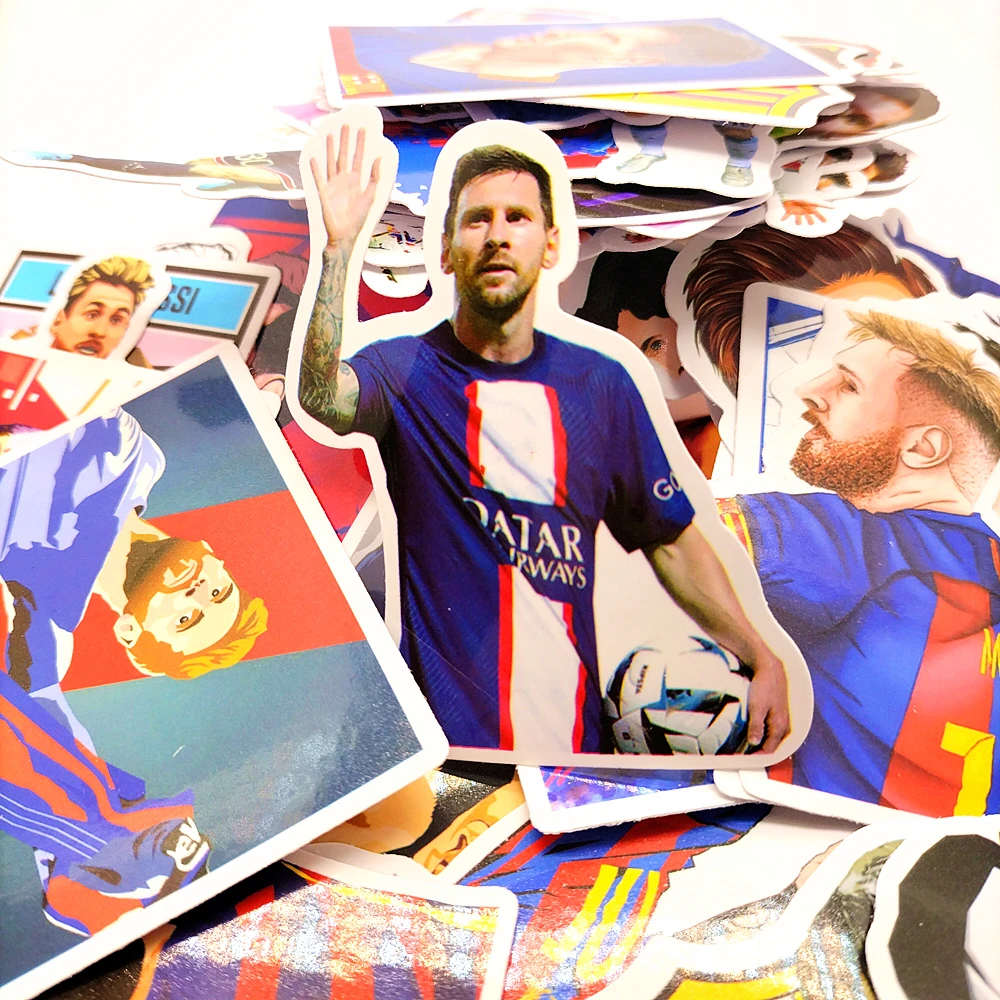 100 Kinds Messi Expression Stickers Vinyl Decal Waterproof Gift Luggage Bicycle Phone Laptop Notebook Car Stickers No Repeat