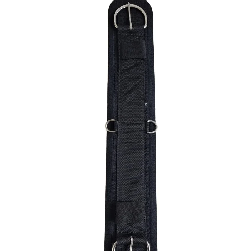 Felt Western Front Belly Band. Stainless steel large buckle. Burn-resistant saddle and horse gear