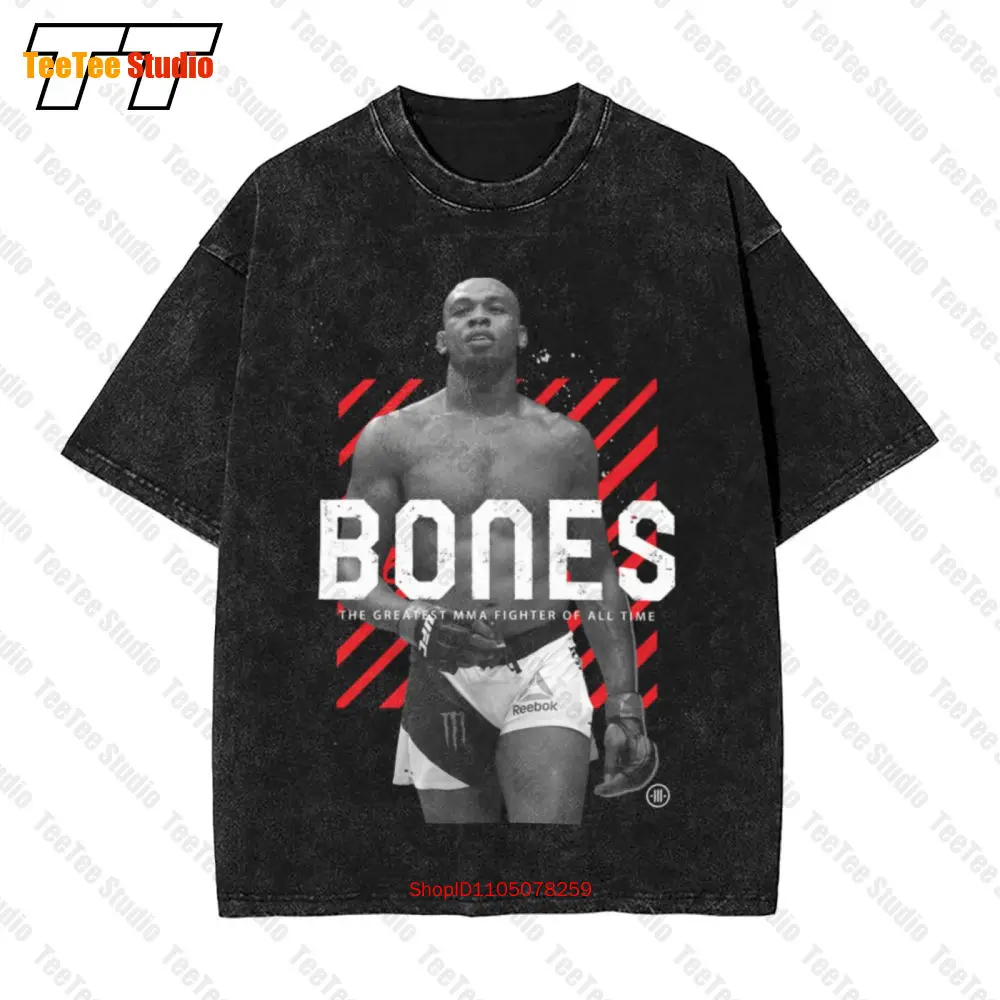 

Винтажная футболка большого размера Jon Jones The Bones S7LN