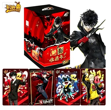 KAYOU Royal Phantom Color Paper Laser Ticket Stub Card March Shadow Anime Rare SR UR Collectible Card Toys Gifts