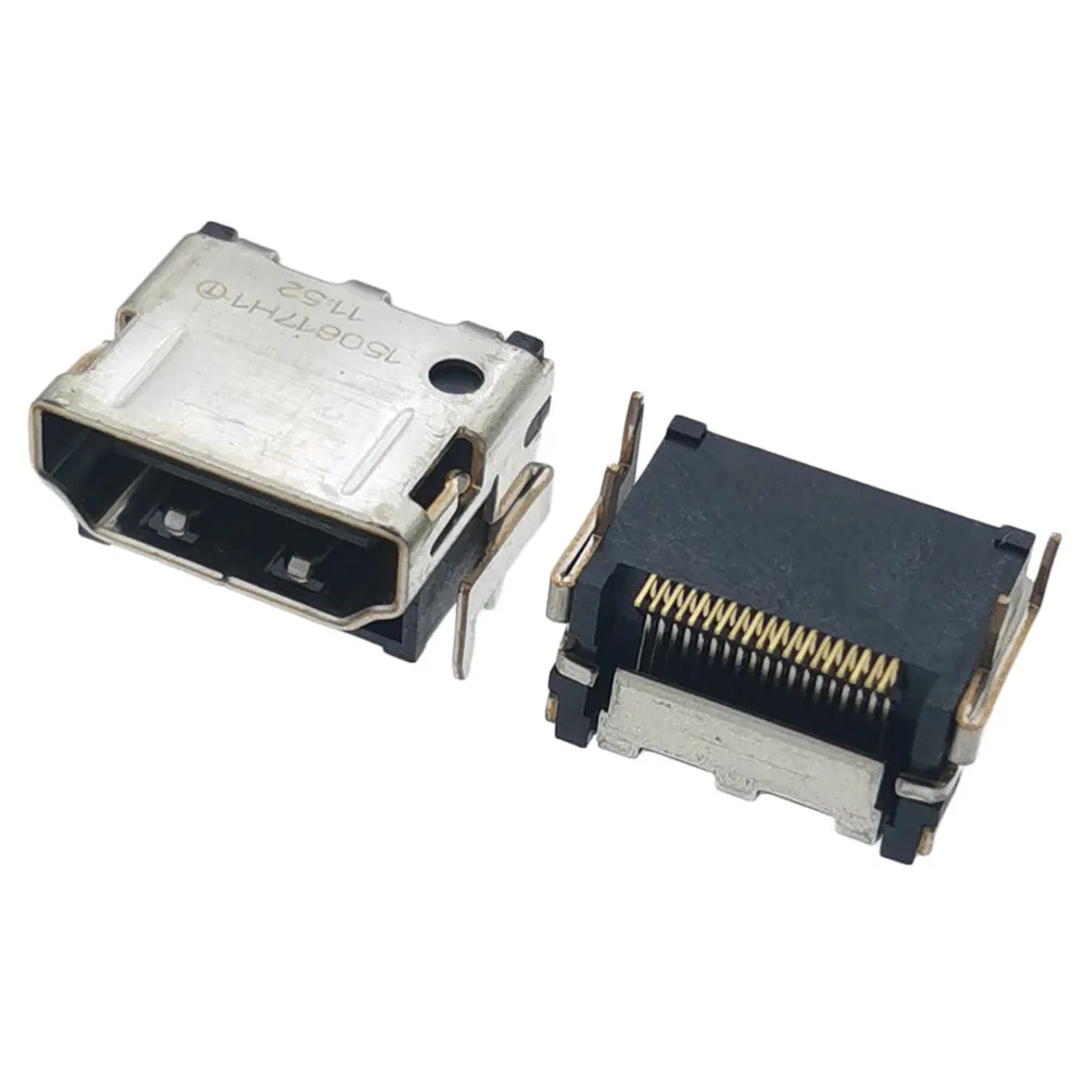 2-10 قطعة 19P HDMI-متوافق أنثى المقبس وصلة مرفاع 19PIN عالية الوضوح مطلية بالذهب hd 19 دبوس للتلفزيون HD-واجهة