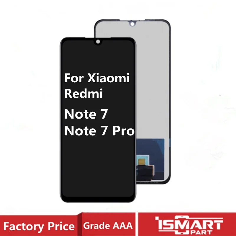 

ЖК-дисплей с сенсорным дигитайзером в сборе для Xiaomi Redmi Note 7, сенсорный ЖК-экран для Redmi Note 7 Pro, запасные части для ремонта