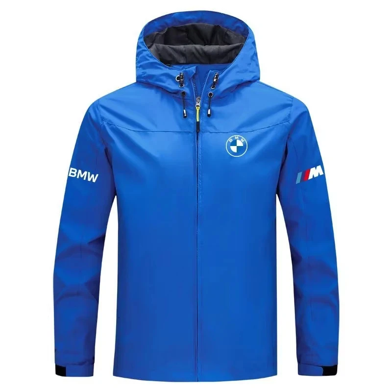 

2025 new BMW mountaineering suit men's casual jacket outdoor single-layer men's windproof jacket