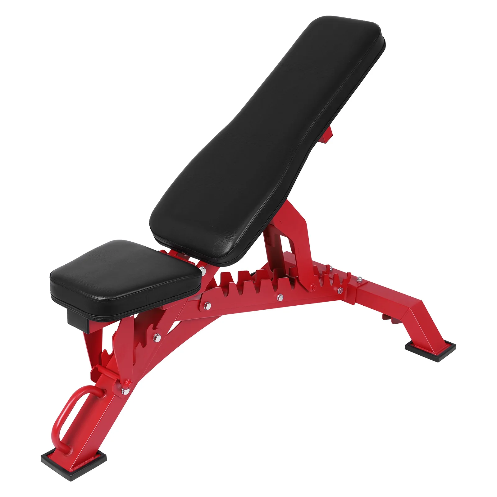 Banco de Pesas Ajustable Multifuncional para Entrenamiento de Fuerza, Banco de Press de Banca para Ejercicios de Press de Banca y de Cuerpo Completo