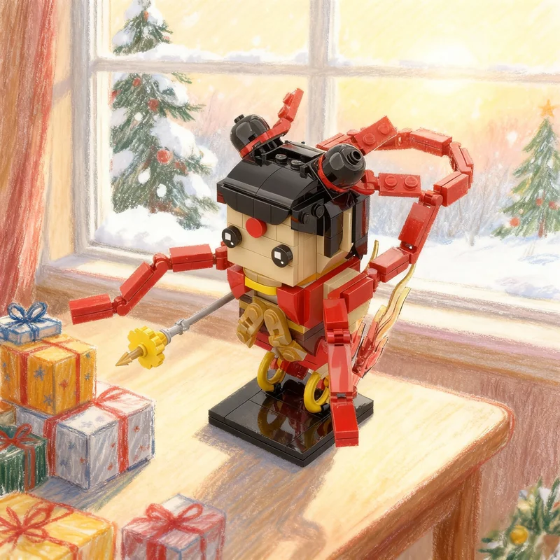 240-個-moc-ブリックヘッズ-nezha-モデルビルディングブロック建設-diy-組み立ておもちゃクリエイティブアイデアクリスマスギフト教育子供