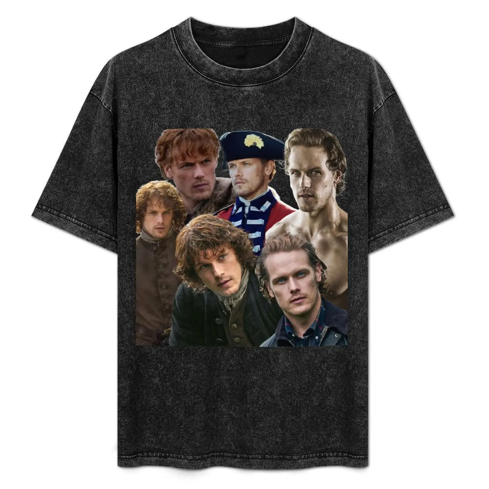 

Gifts For Women Jamie Fraser -Sam Heughan Outlander Cool Gift T-Shirt Independence Day Short Sleeve T-Shirt