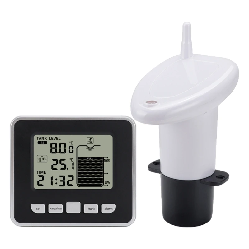 High Performances Ultrasonic Liquid Level Detectors Multifunction Ultrasonic Liquid Level Meter for Professional & person